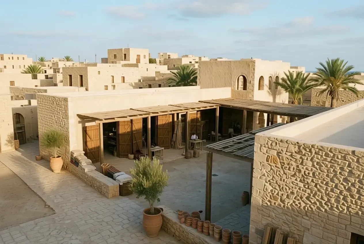 منظور إضافي تجريبي لفرصة ورش الغيران الحرفية