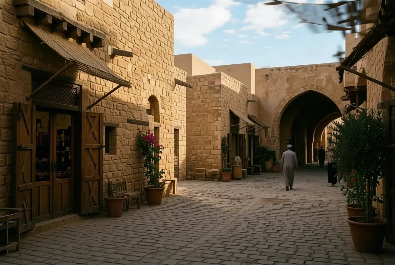 منظور إضافي تجريبي لفرصة محال سوق اللفة التراثي